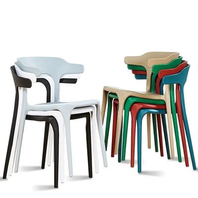 Buy Full PP Plastic Stackable Dining Chairs OEM ODM Moulded Plastic Dining Chairs online manufacture