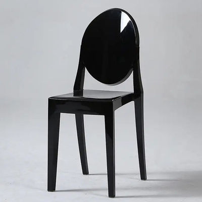 Buy Nordic Plastic Chiavari Chairs Polypropylene Acrylic Black Chiavari Chair online manufacture