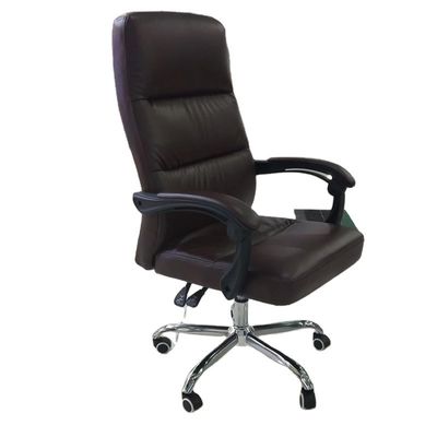 Buy Foldable Luxury Executive Office Chair PU Reclining Executive Chair With Footrest online manufacture
