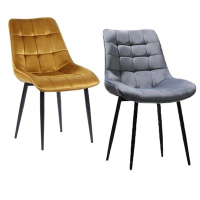 Buy Transform Your Dining Room with Custom Home Kitchen Furniture Dinning Chairs in Comfortable Upholstered PU Leather/Velvet online manufacture