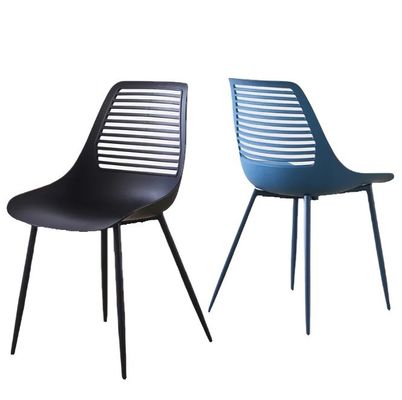 Buy Modern Design Style Nordic Ergonomic Plastic Chair for Household Furniture in Kitchen Living Room Bedroom Dining online manufacture