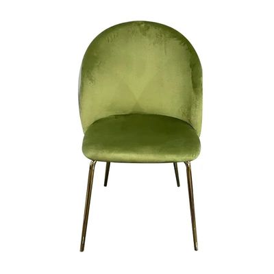 Buy Sage Green Upholstered Dining Chairs Comfortable Boucle Upholstered Chair online manufacture