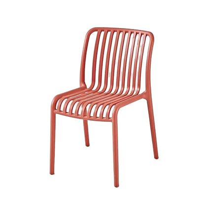 Buy Outside Wrought Iron Dining Chairs Red Stackable Plastic Dining Chairs online manufacture