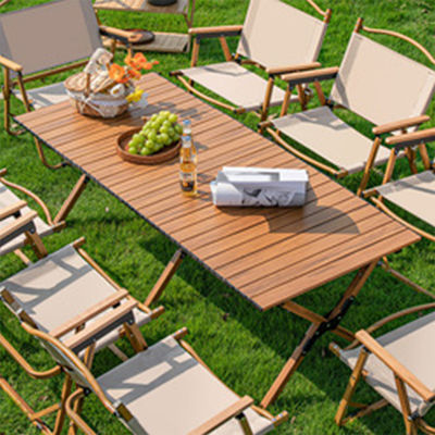 Buy Outdoor portable folding chairs Kermit chairs aluminum alloy camping tables ultra-light backrest chairs camp supplies beach chairs online manufacture