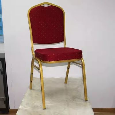 Buy Metal Frame Hotel Banquet Chairs For Party Wedding Steel Thickness 0.6-1.2mm Specific Hotel Chair Fabric Seat online manufacture
