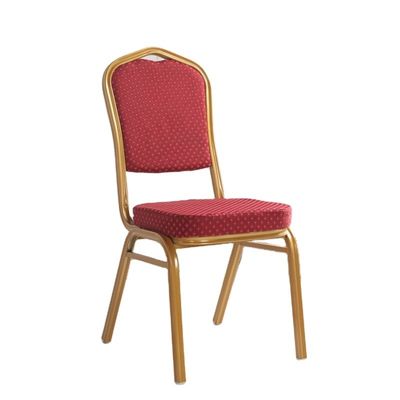 Buy Fancy Luxury Stackable Rental Gold Metal Iron Steel Hotel Wedding Banquet Chairs In Contemporary Design online manufacture