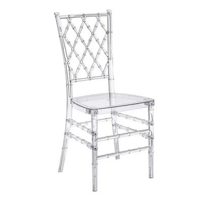 Crystal Ice Stacking Chiavari Chair For Wedding Banquet Event