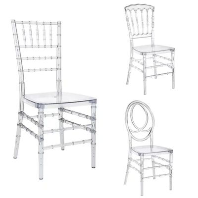 Transparent Resin Phoenix Chair Clear Plastic Hotel Acrylic Wedding Chair