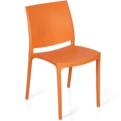 Hotel Restaurant Dining Chairs with Stackable Design and PP Plastic Material