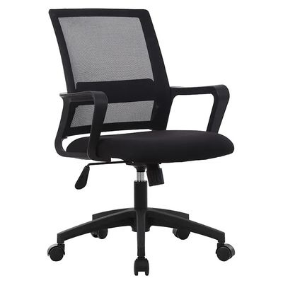OEM ODM Adjustable Mesh Fabric Chairs Black Ergonomic Desk Chair