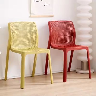 Restaurant Stackable Dining Chairs with and OEM Colors at Affordable